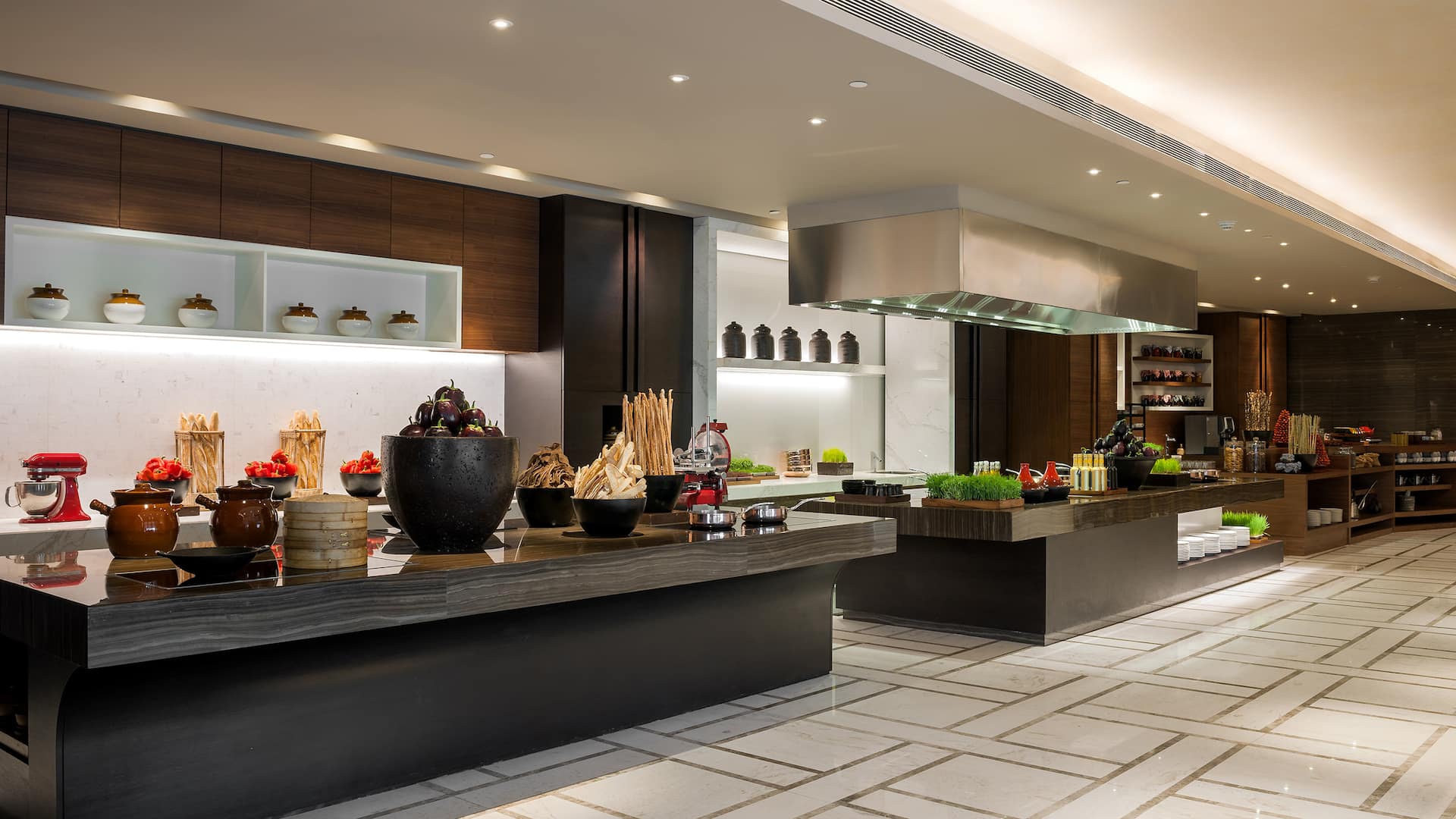 1 of 6 Hyatt Regency Delhi Living Room Open Kitchen
