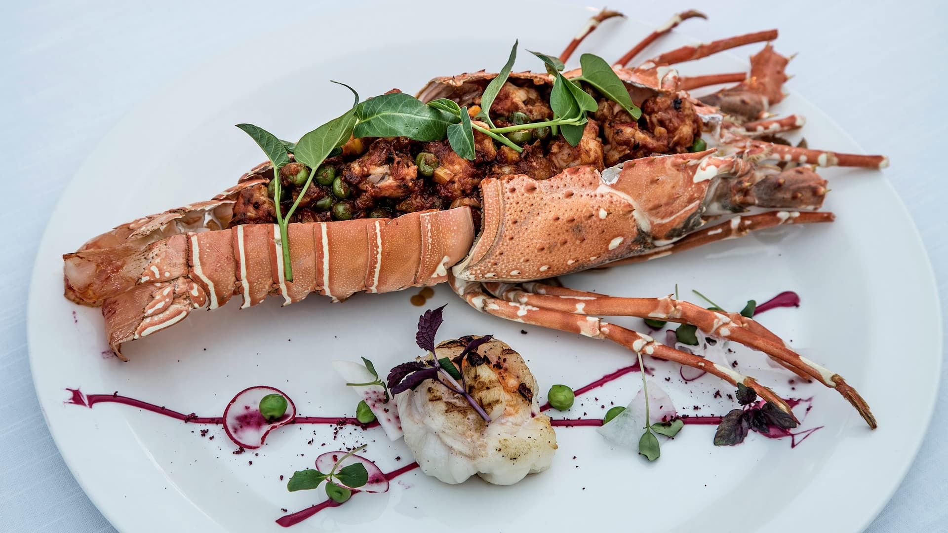 Luxury Resort in Maldives Private Dining Lobster
