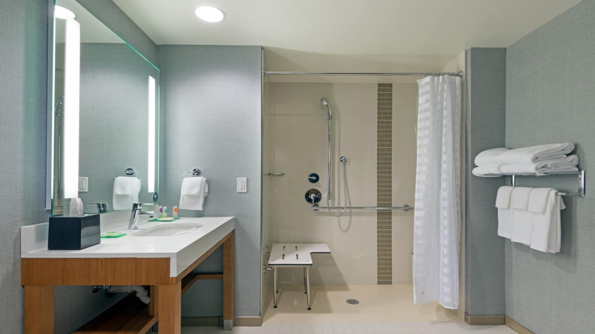 5 из 5 Hyatt Place Denver/Downtown Accessible 2 Queen Room Shower 719