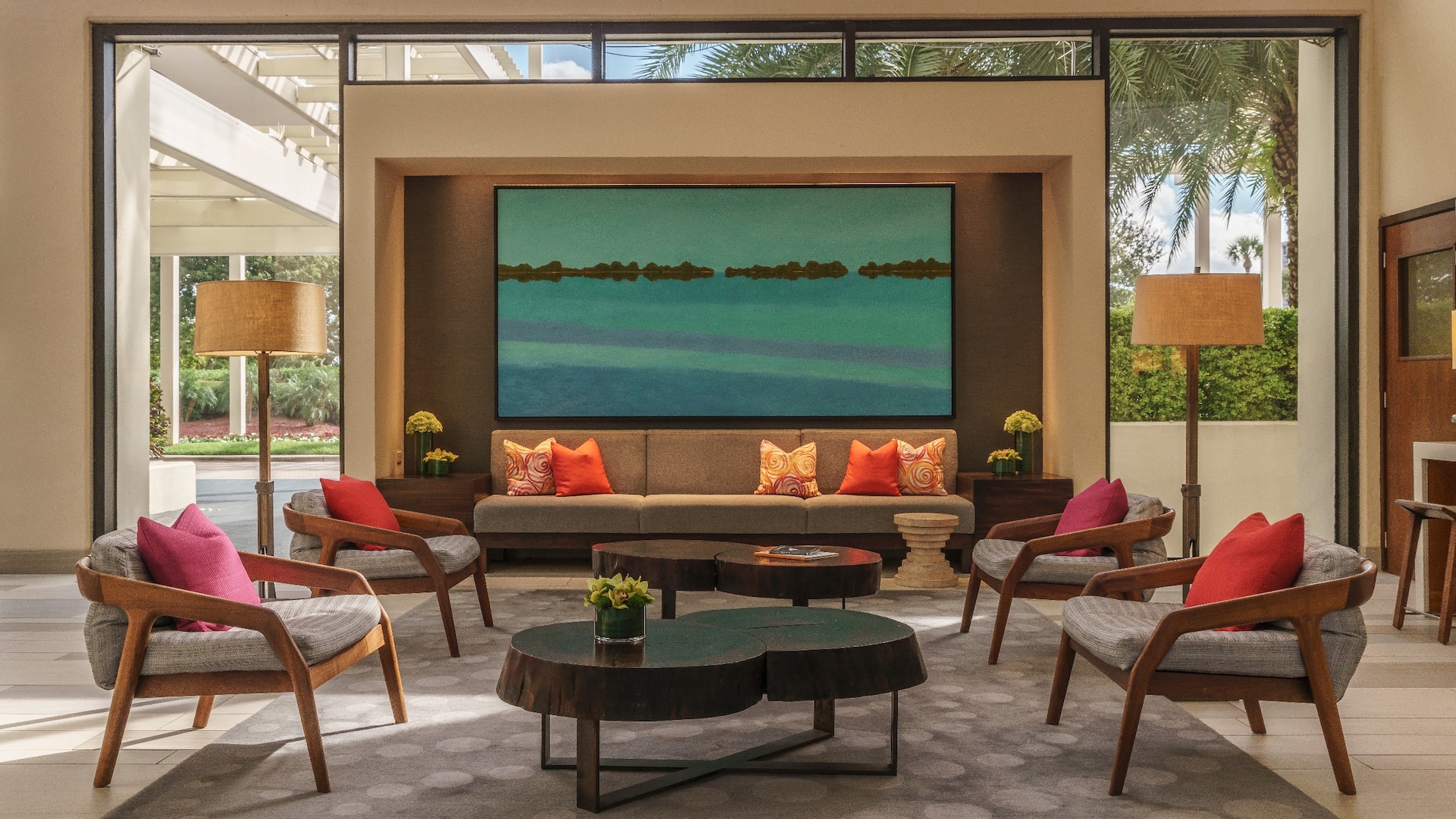 Hyatt Regency Grand Cypress Lobby Seating Area