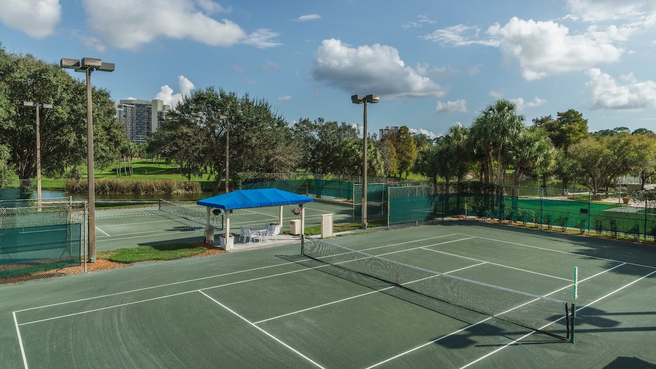 Hyatt Regency Grand Cypress Tennis courts