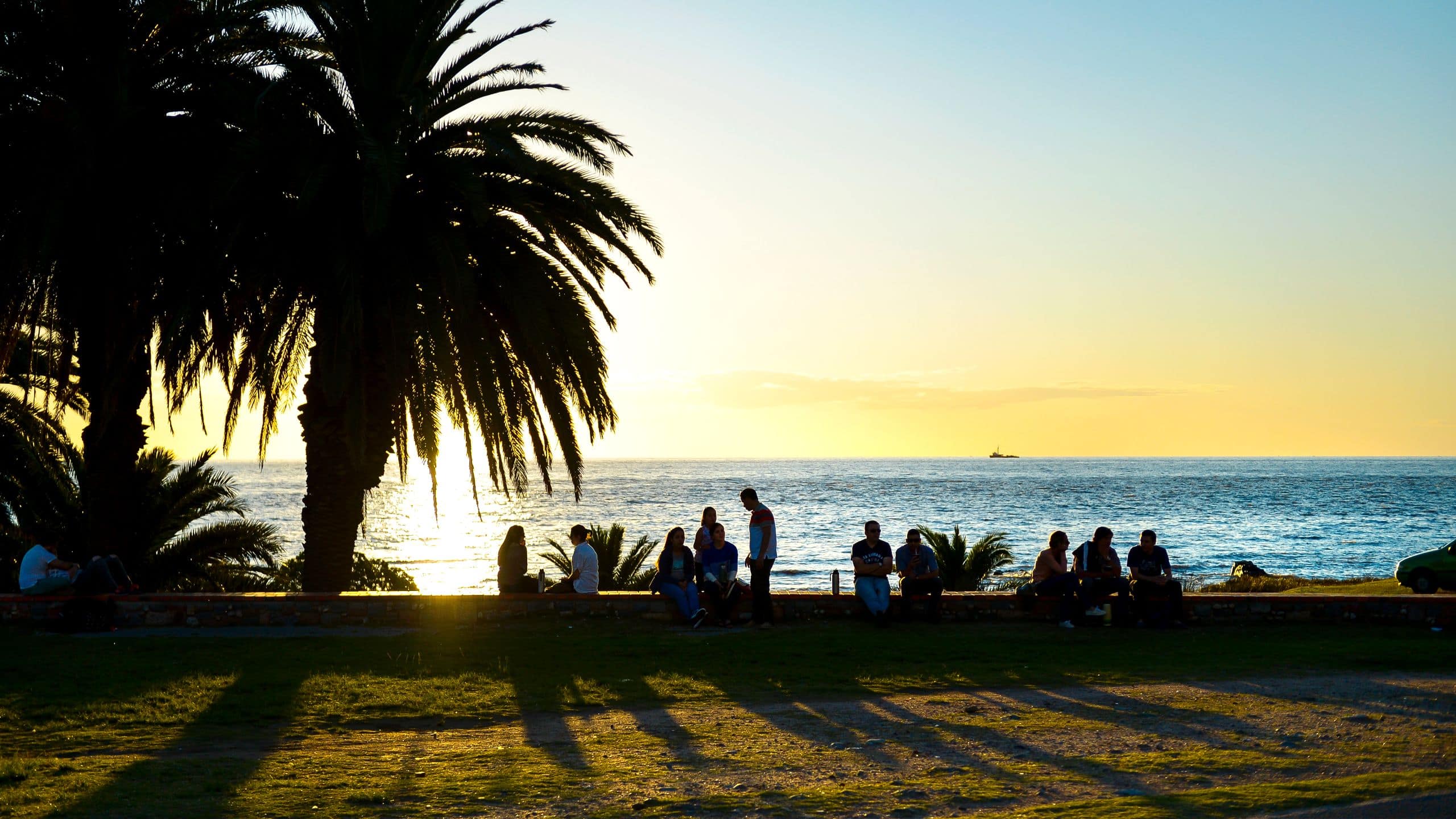 Hyatt Centric Montevideo Rambla Group at Sunset