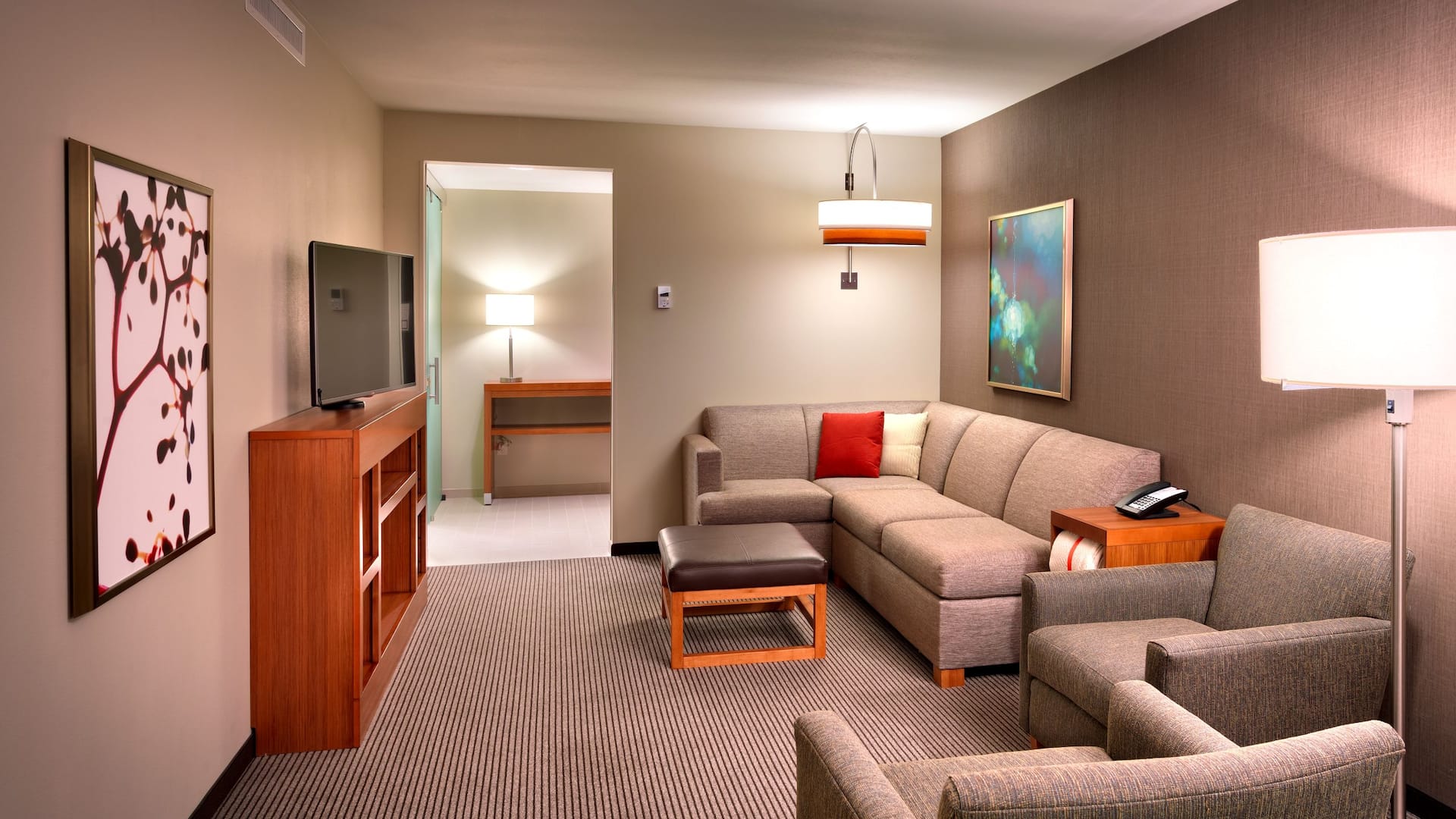 Hyatt Place Salt Lake City/Lehi King Suite Living Room