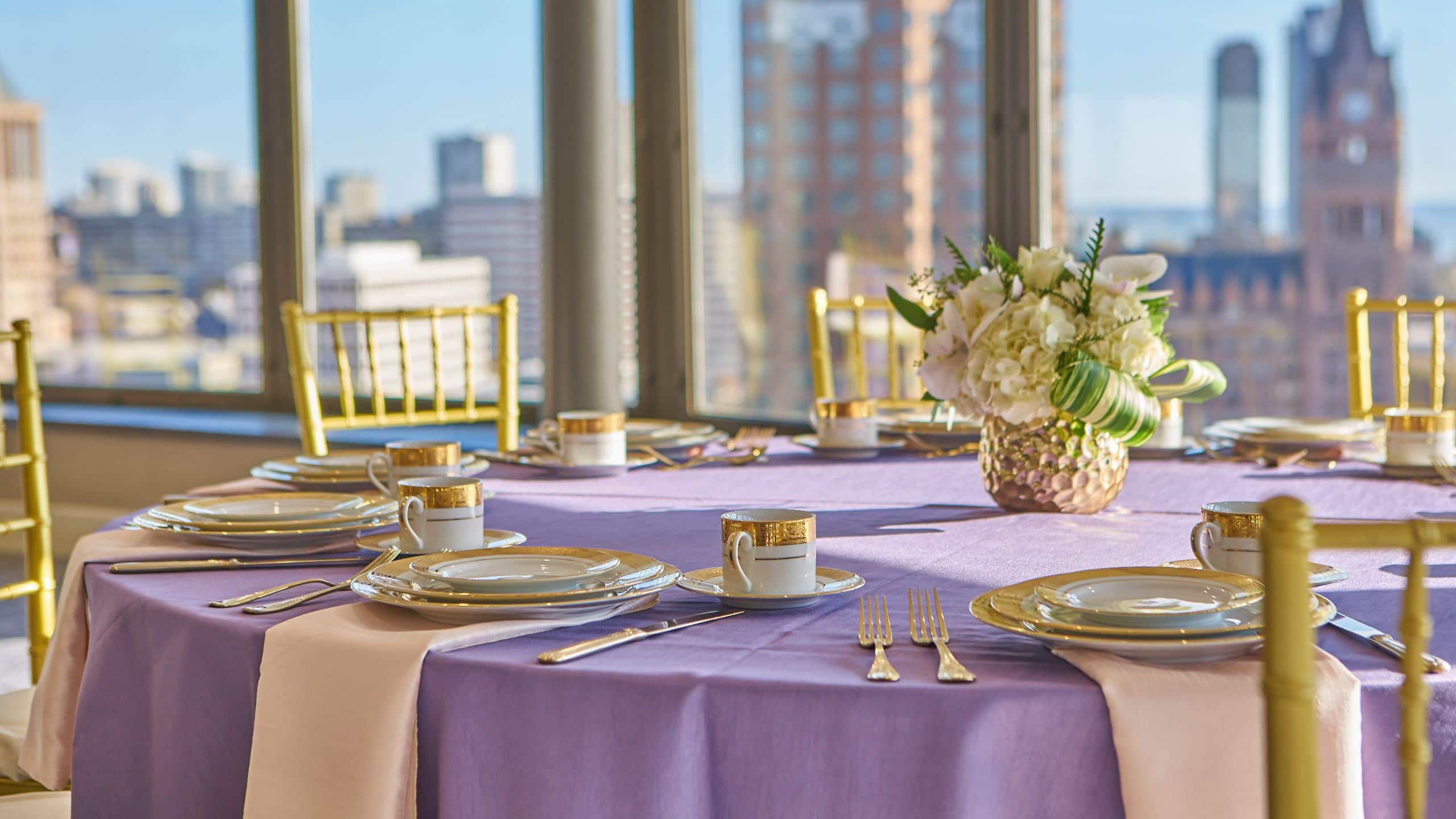 Hyatt Regency Milwaukee VUE Wedding Single Table