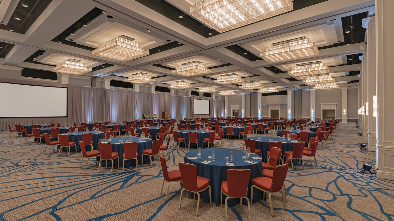 Conference venue at a waterfront hotel in Bonita Springs