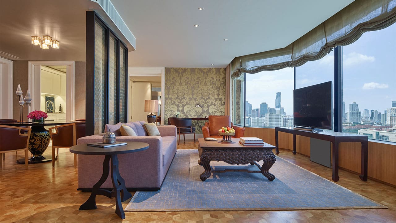 2 of 7 Diplomat Suite Living Room