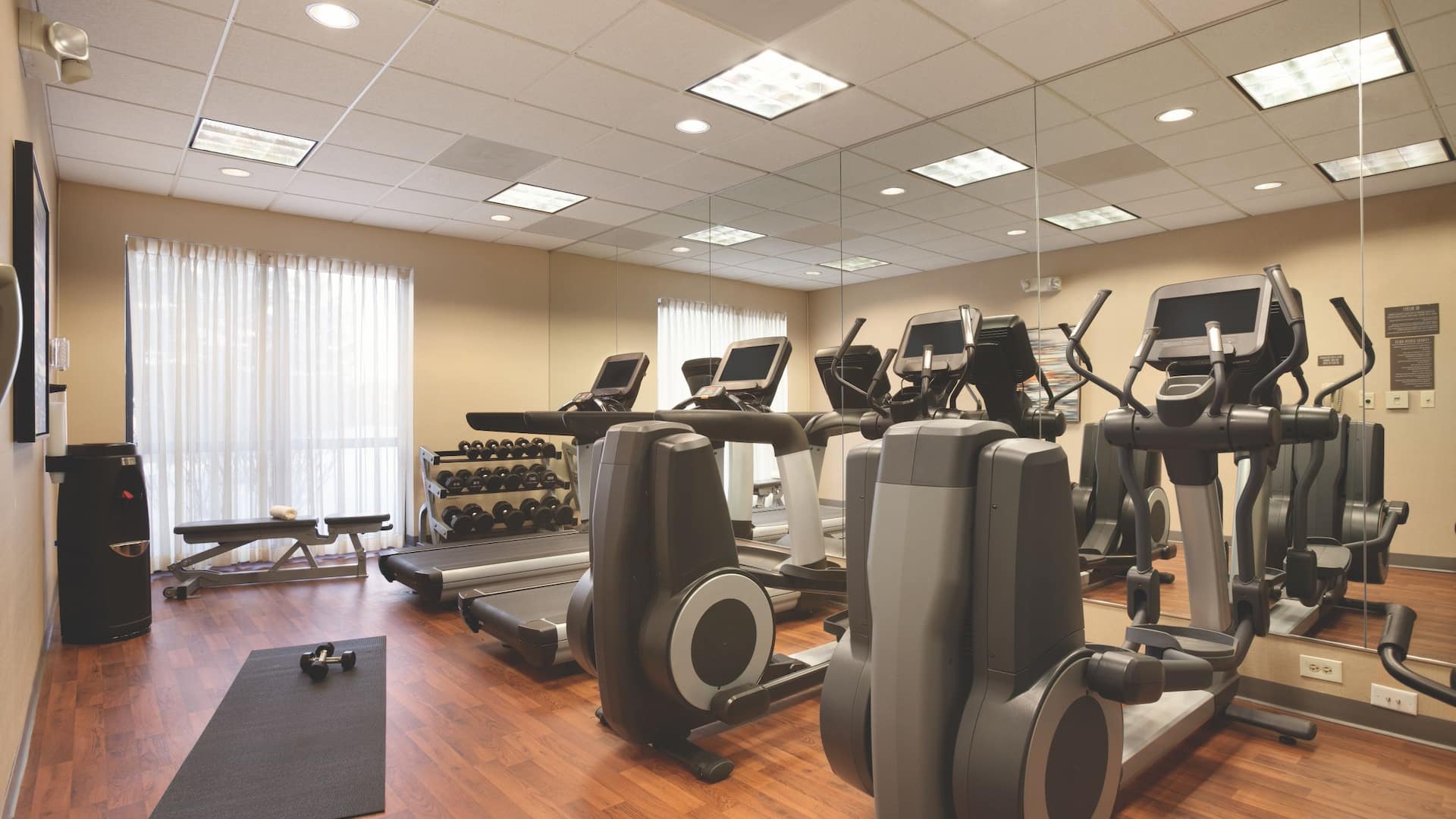 Hyatt Place Chicago/Lombard/Oak Brook Fitness Room
