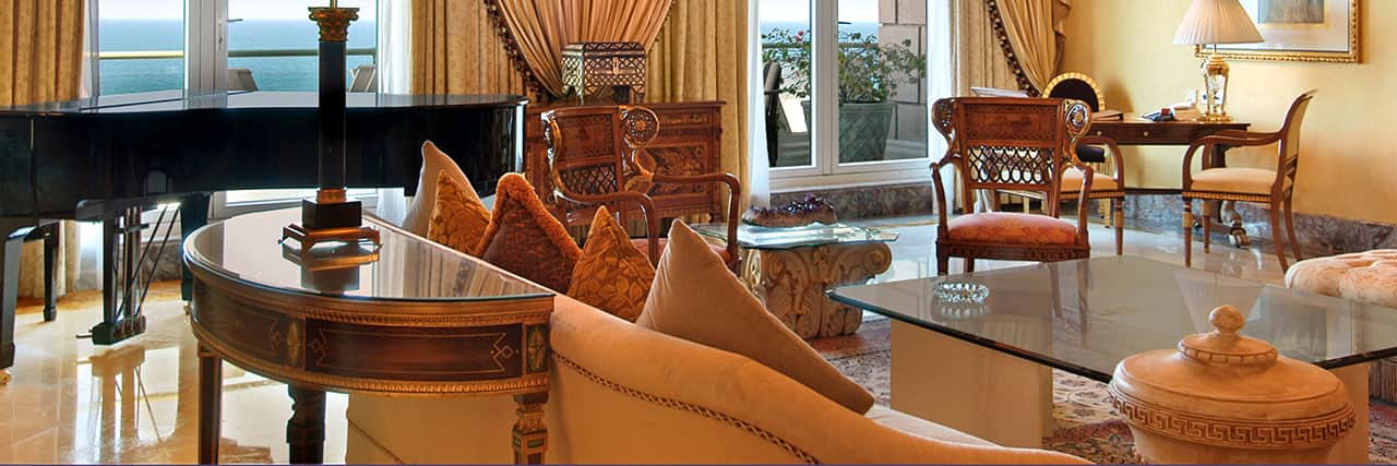 Crown Suite high floor hotel room at grand hyatt muscat