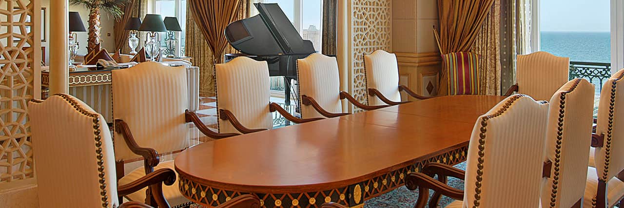 Royal Suite sea view room at grand hyatt muscat