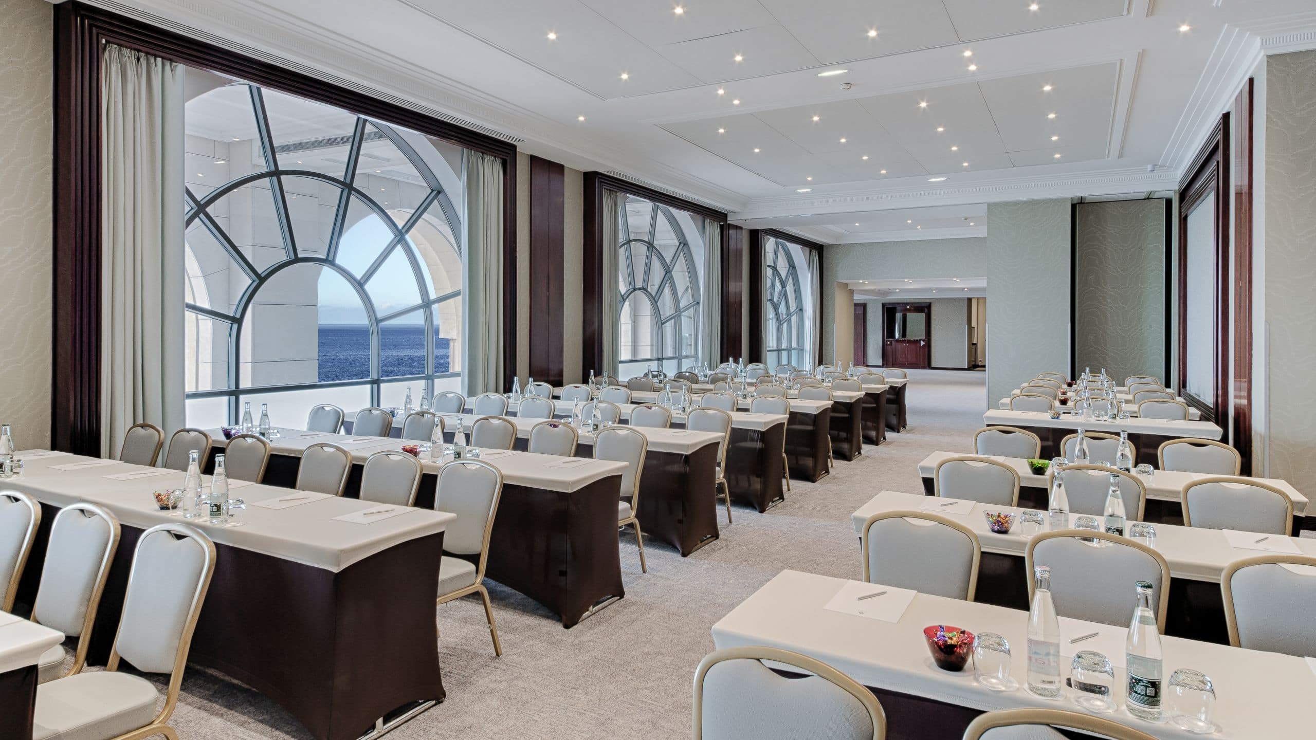 Hyatt Regency Nice Palais de la Méditerranée Azur Room Classroom Setup