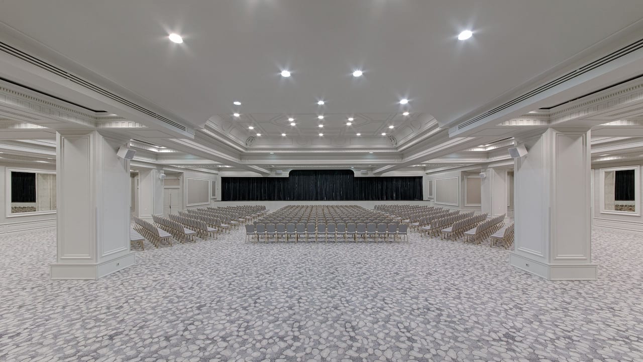 Riviera Room Theater Setup at Hotel Hyatt Regency Nice Palais De La Méditerranée