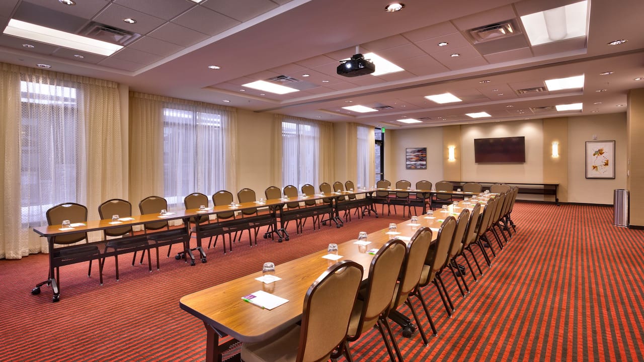 Modern U-Shaped meeting room at Hyatt Place Park City