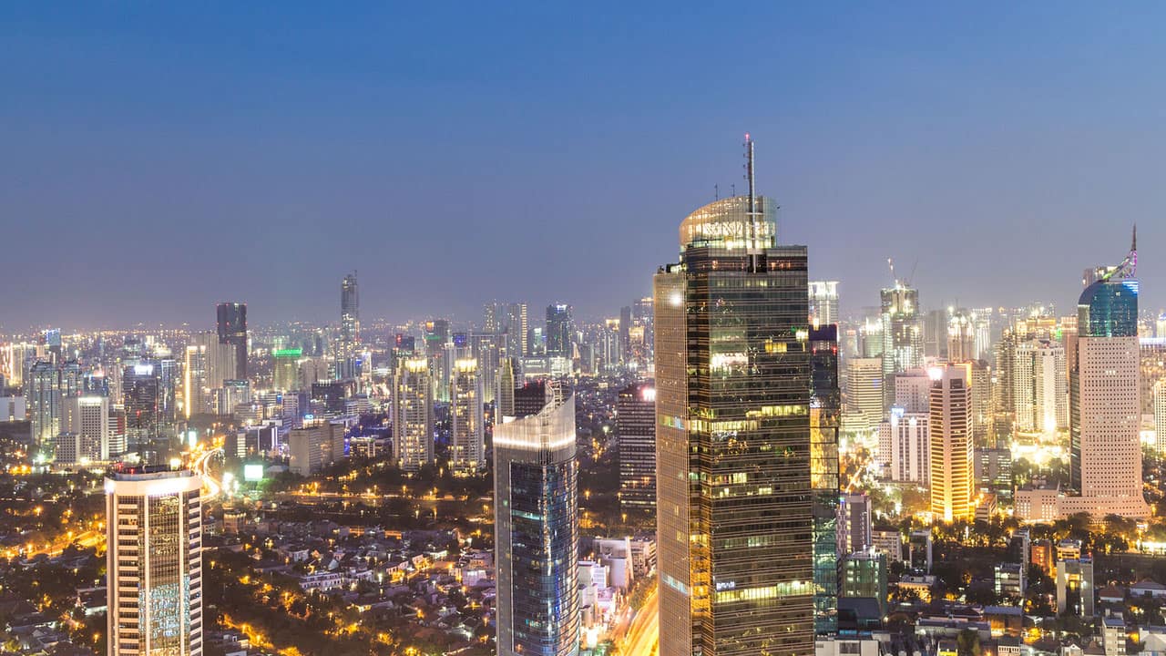 Jakarta Cityscape View