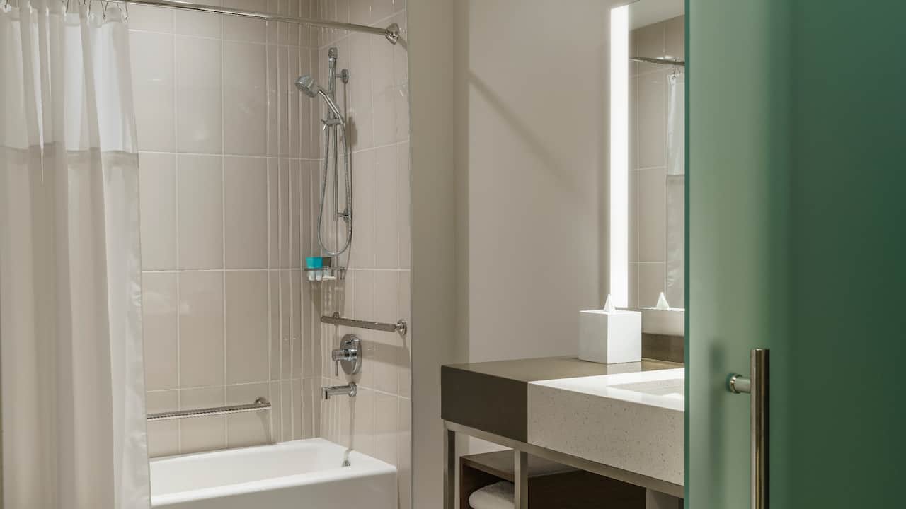  ADA Bathroom with Bathtub
