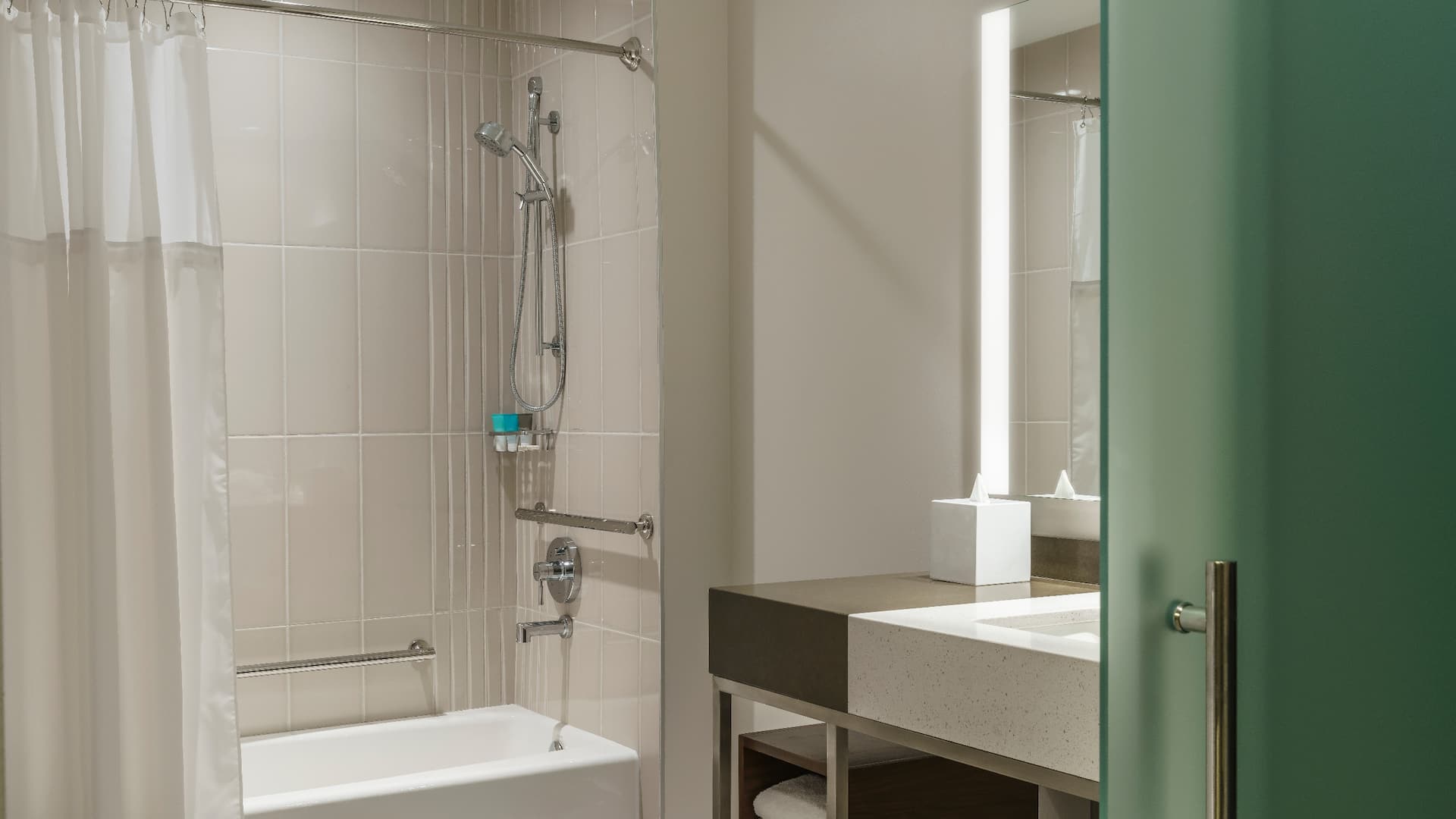 2/3 Hyatt Regency Houston/Galleria ADA Bathroom with Bathtub