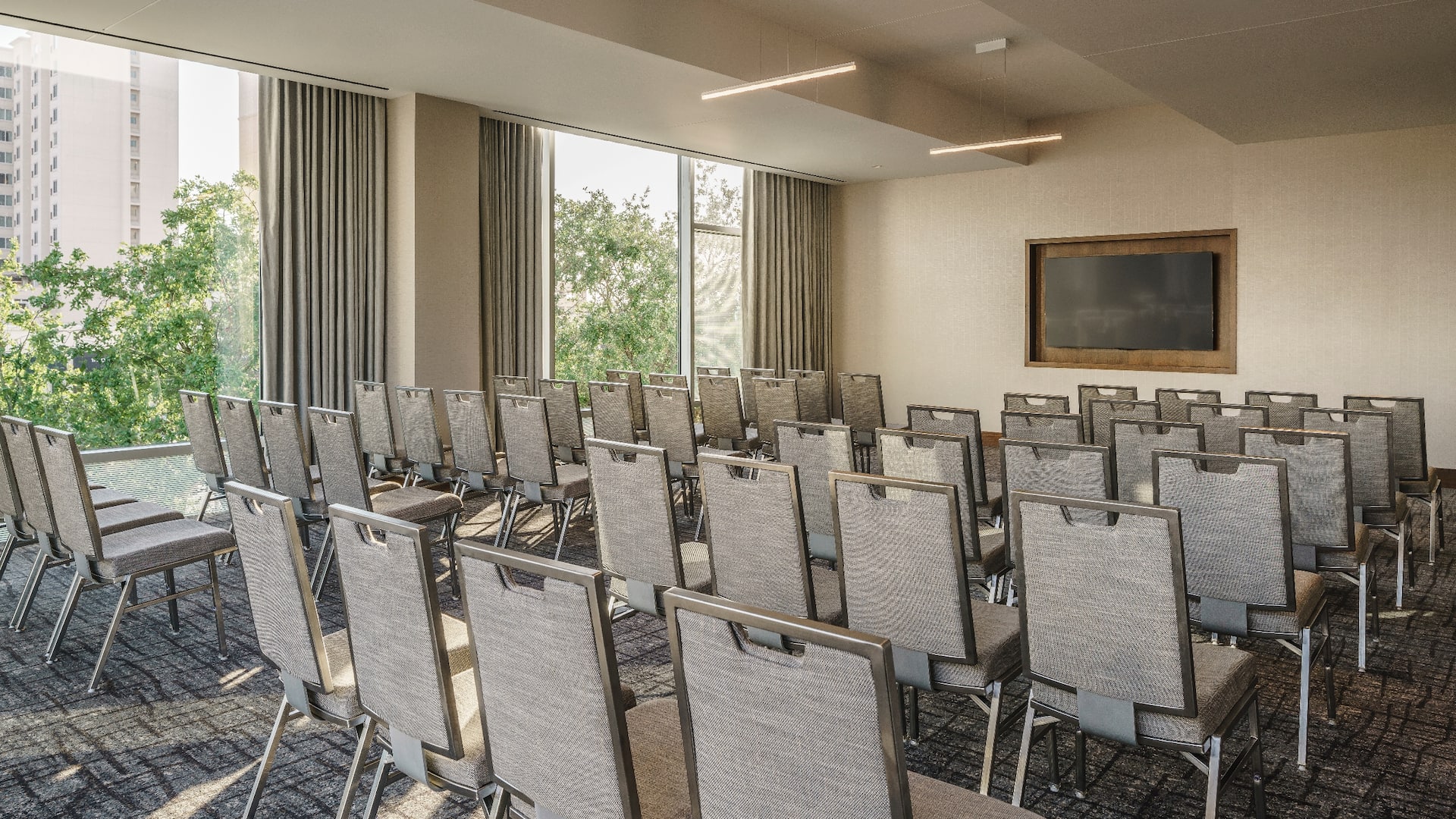 3 of 4 Hyatt Regency Houston/Galleria Rice Meeting Room Theater Setup