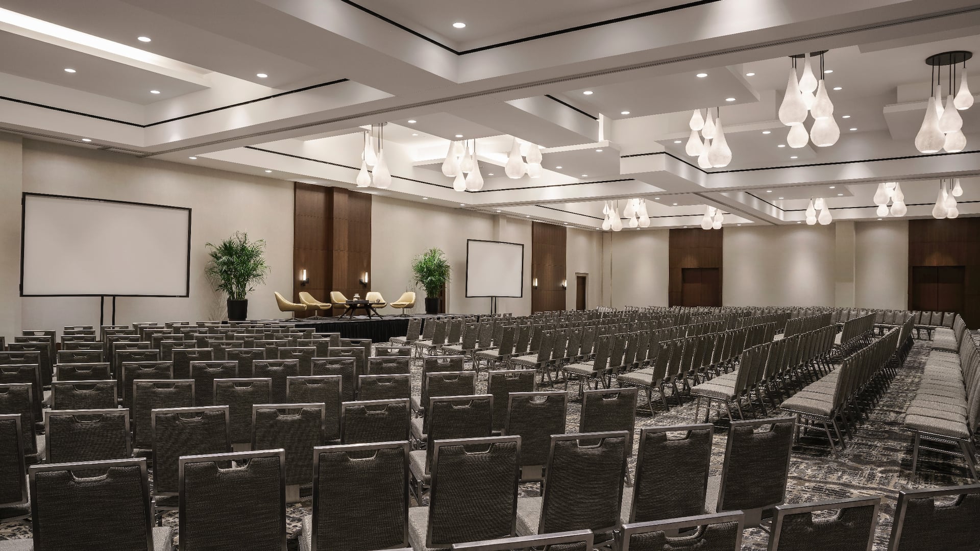 1 of 4 Hyatt Regency Houston/Galleria Meeting Room Theater Setup