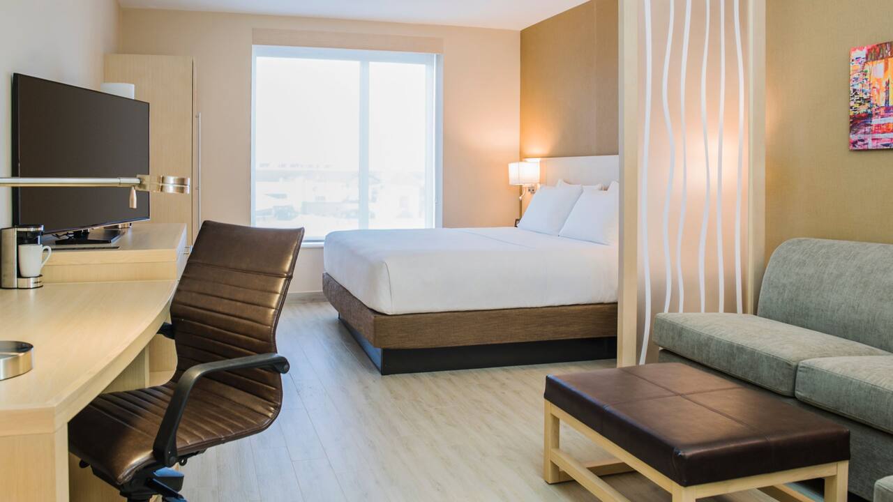 King Bed with sofa bed