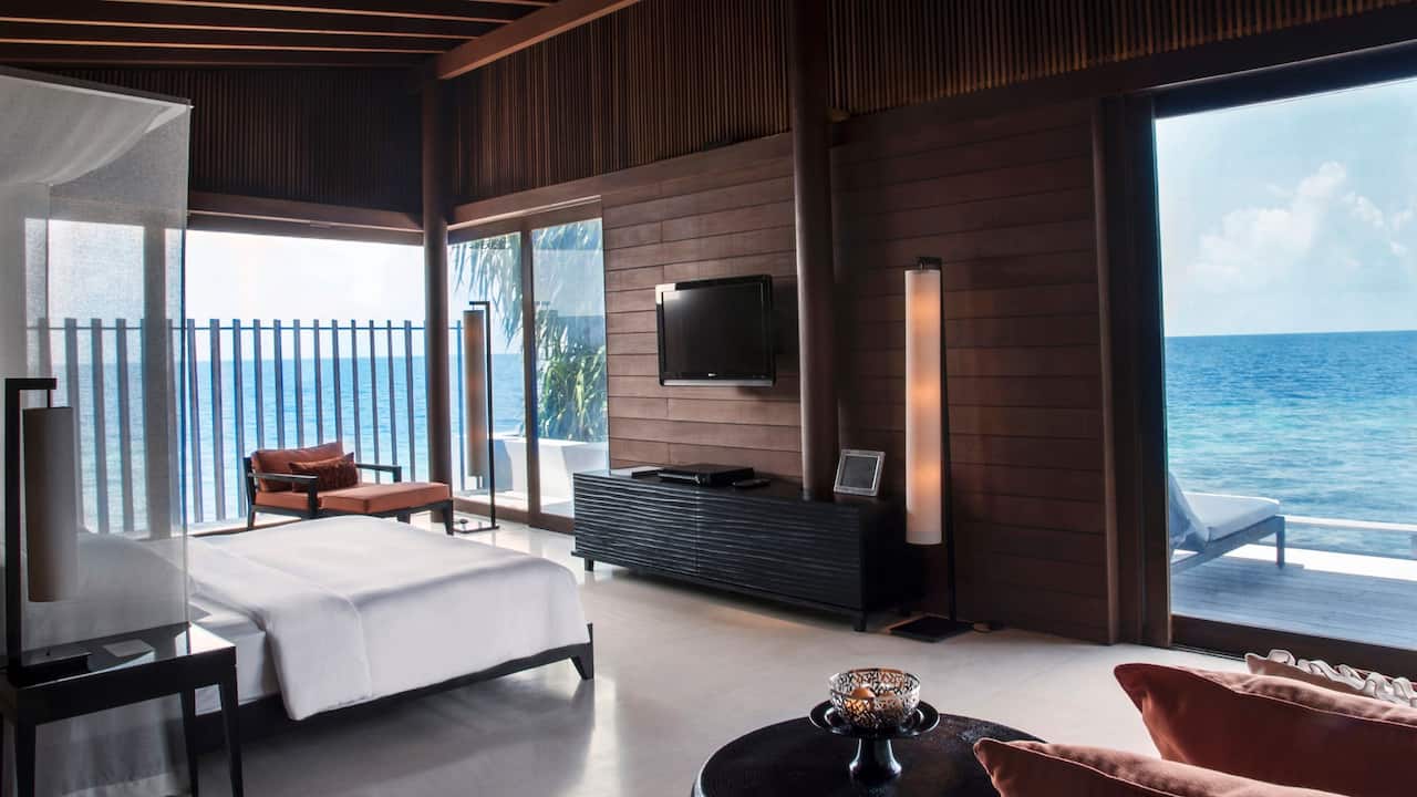 Water Villa Bedroom
