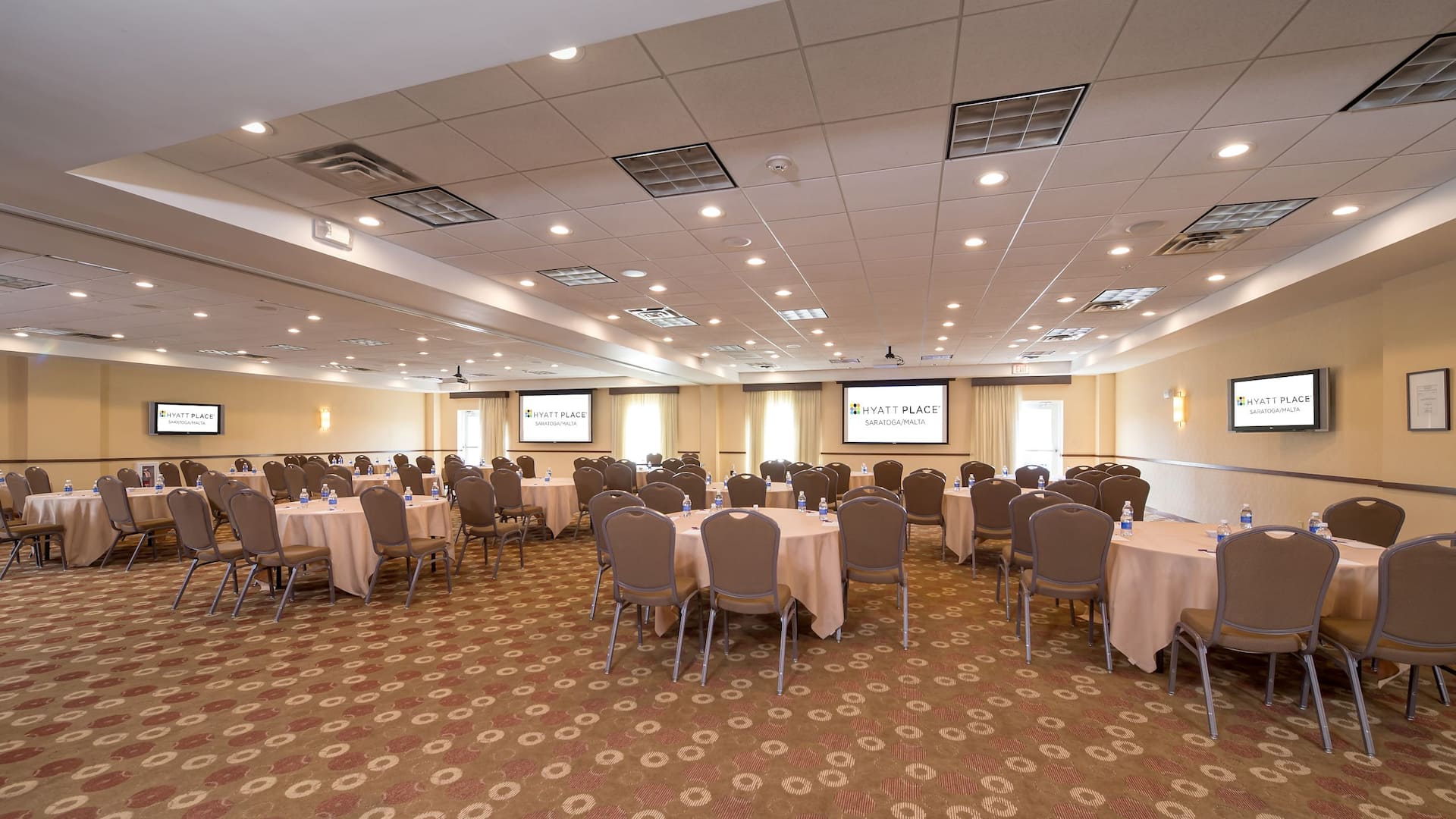 1 of 6 Hyatt Place Saratoga/Malta Meeting Room Full Rounds