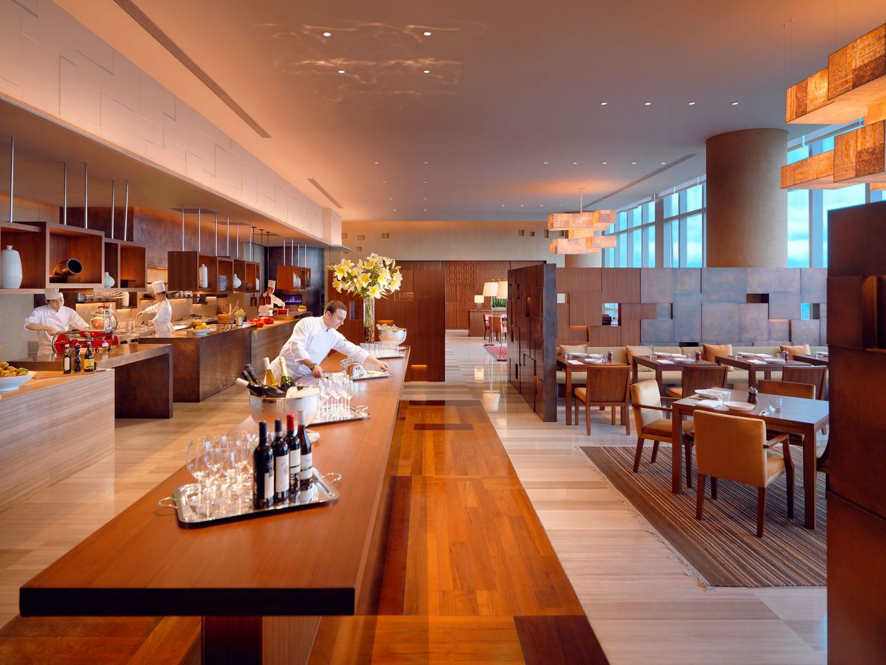 Guangzhou Dining Restaurant Information Park Hyatt Dining Room