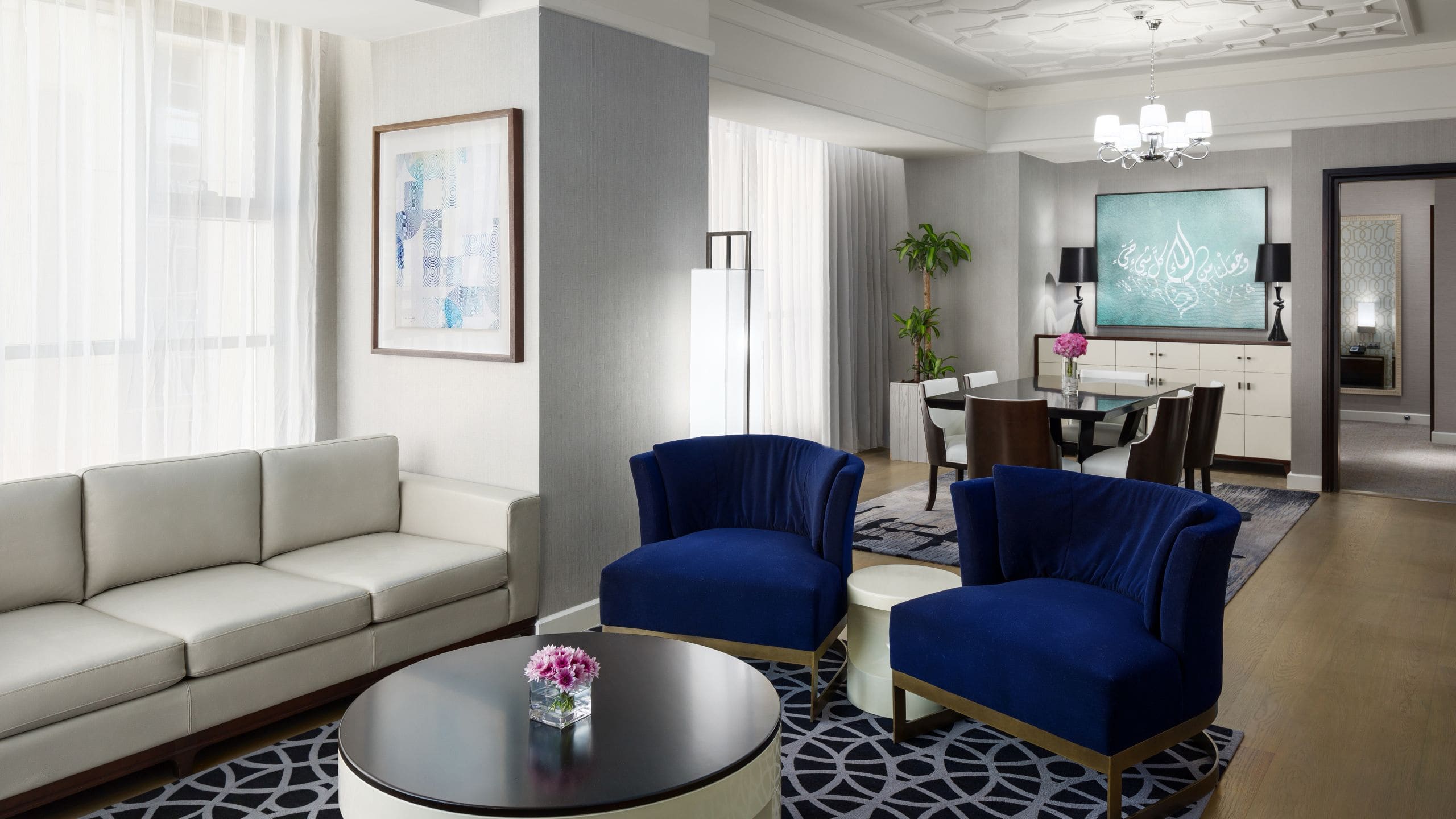 Jabal Omar Hyatt Regency Makkah Prince Suite Living Room