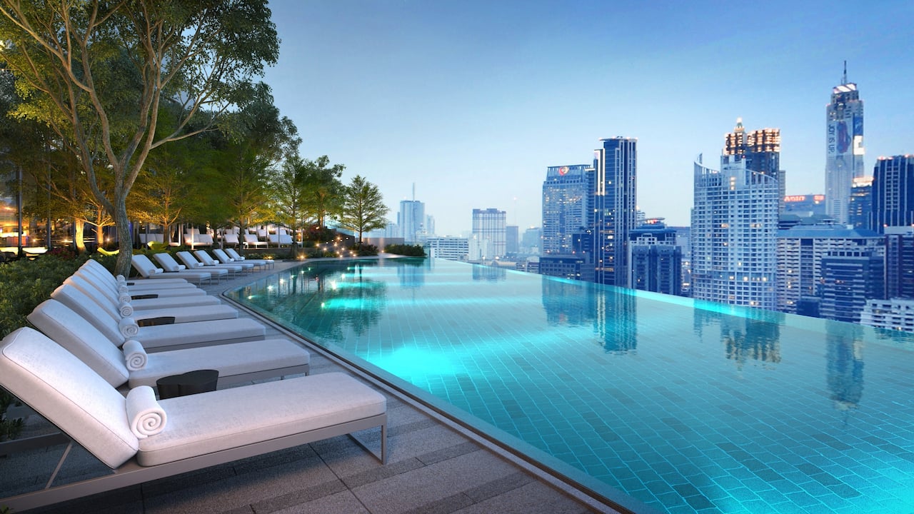 Park Hyatt Bangkok Rooftop Swimming Pool