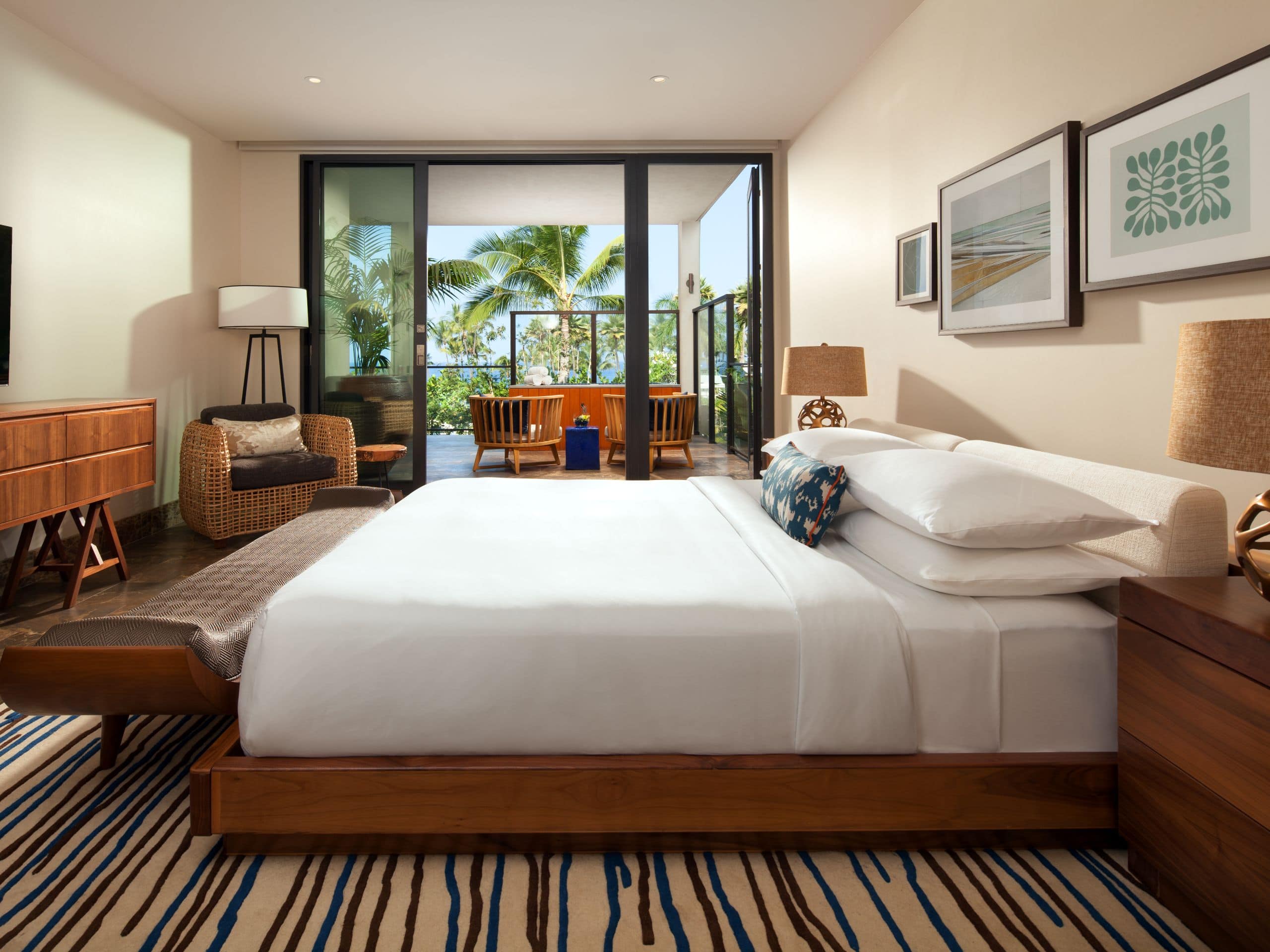 Andaz Maui at Wailea Resort Ocean View Villa Bedroom