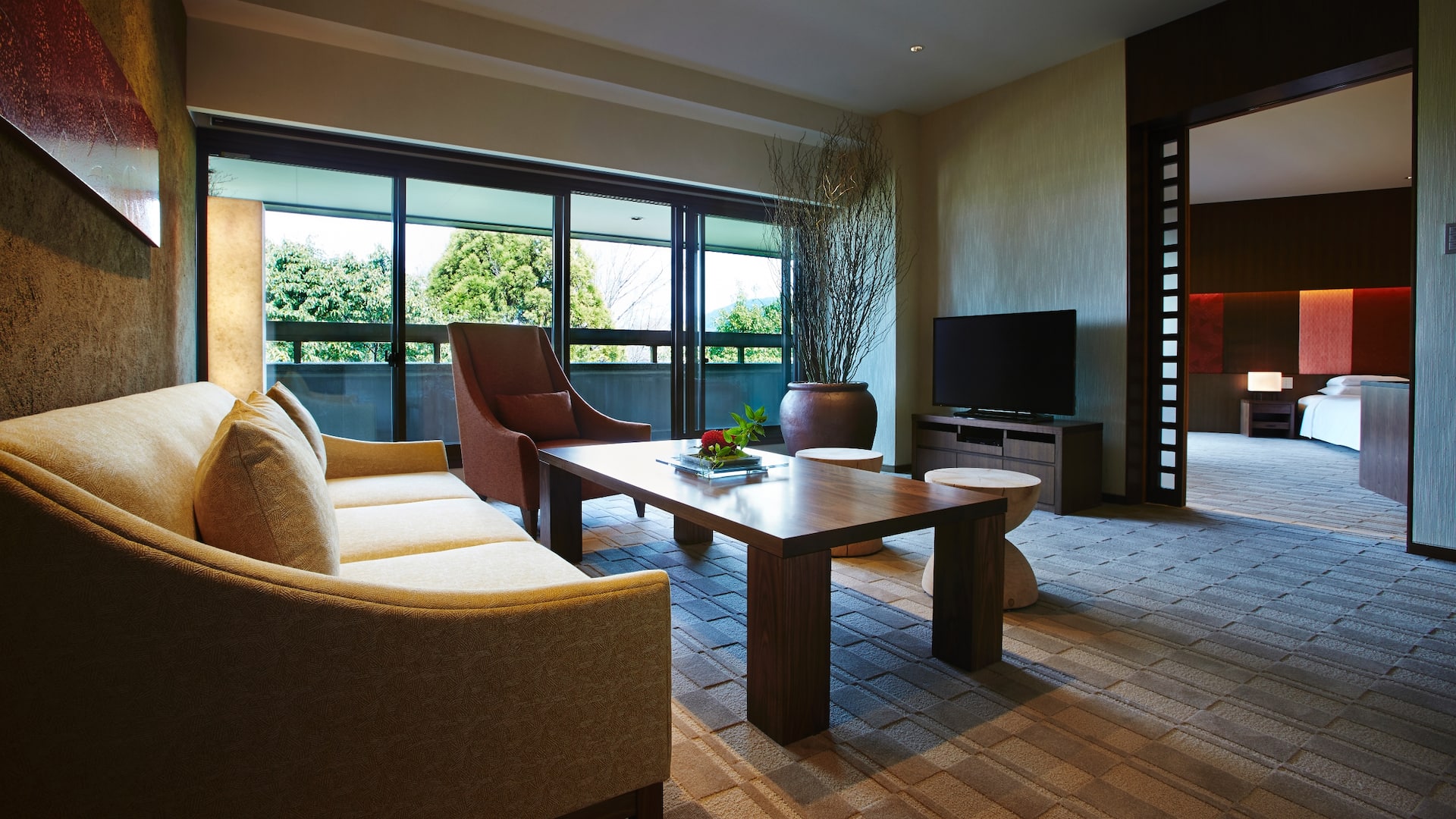 3/8 Hyatt Regency Kyoto Kyoto Suite King Living