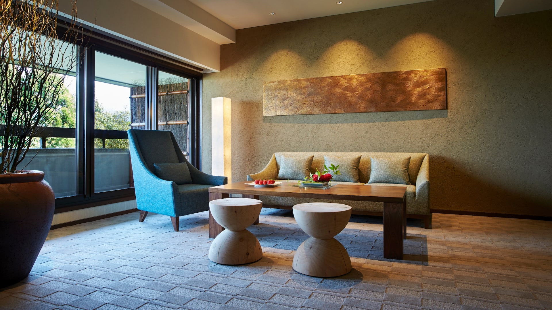 2/6 Hyatt Regency Kyoto Kyoto Suite Twin Living