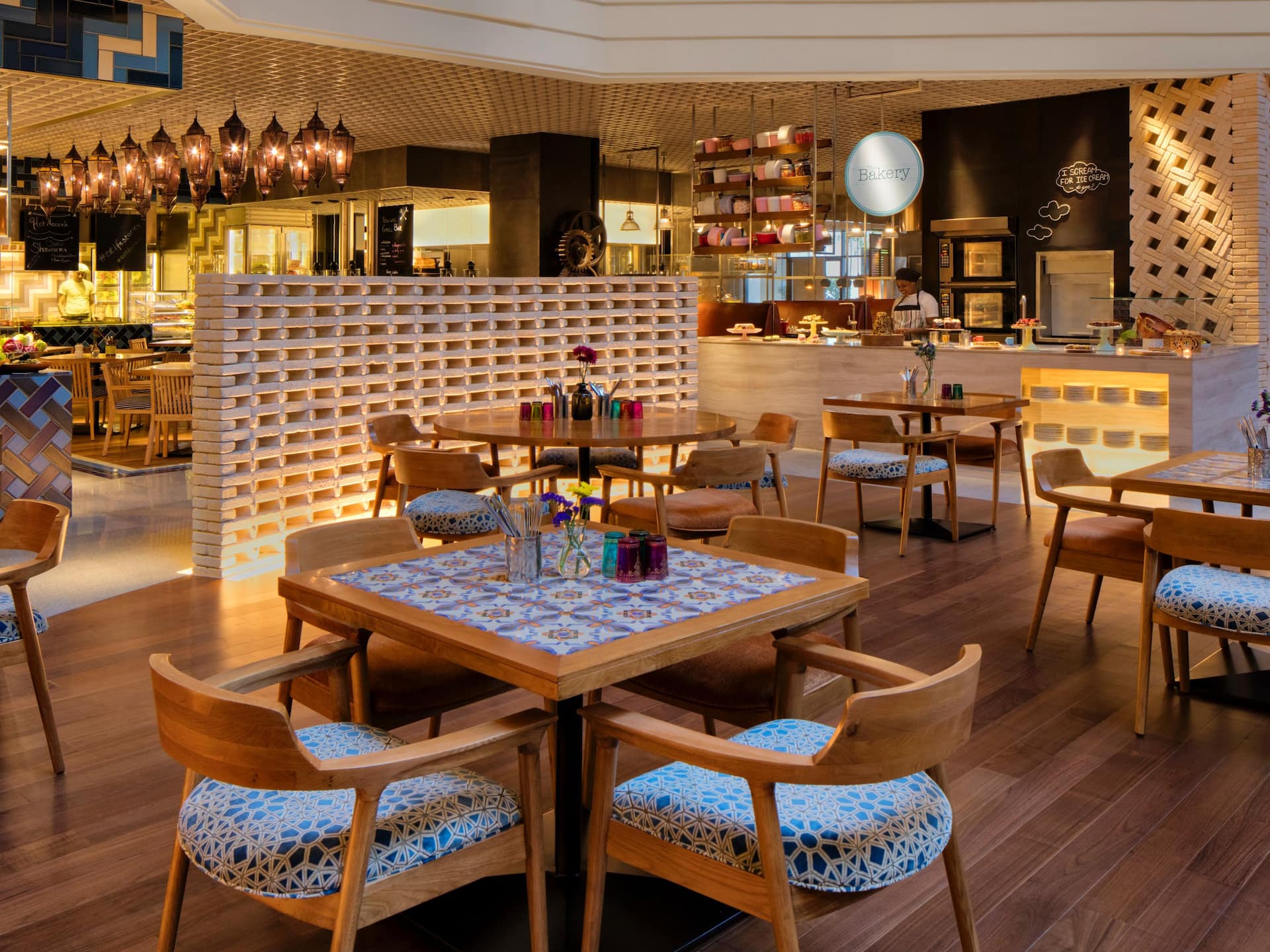 collective bakery seating area