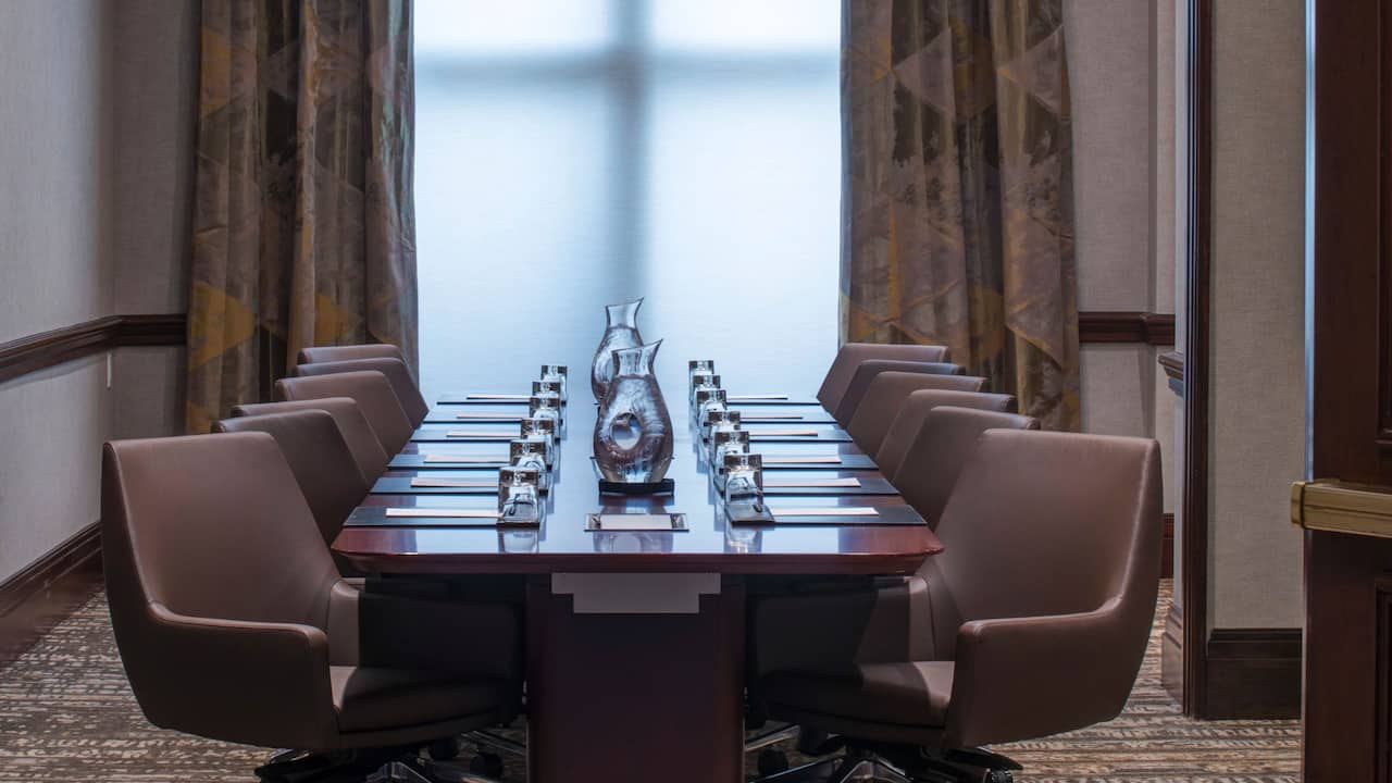 Boardroom meeting at Hyatt Regency Reston