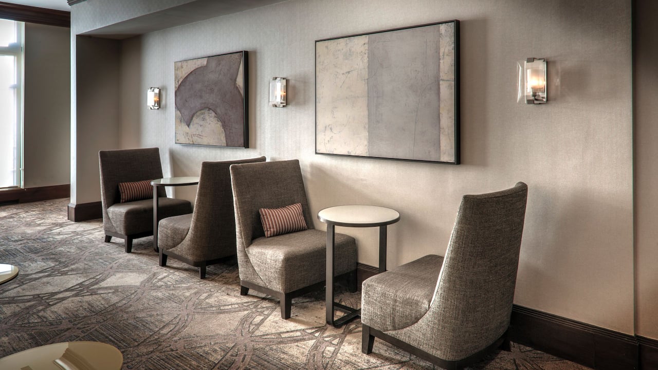 hotel foyer at Hyatt Regency Reston