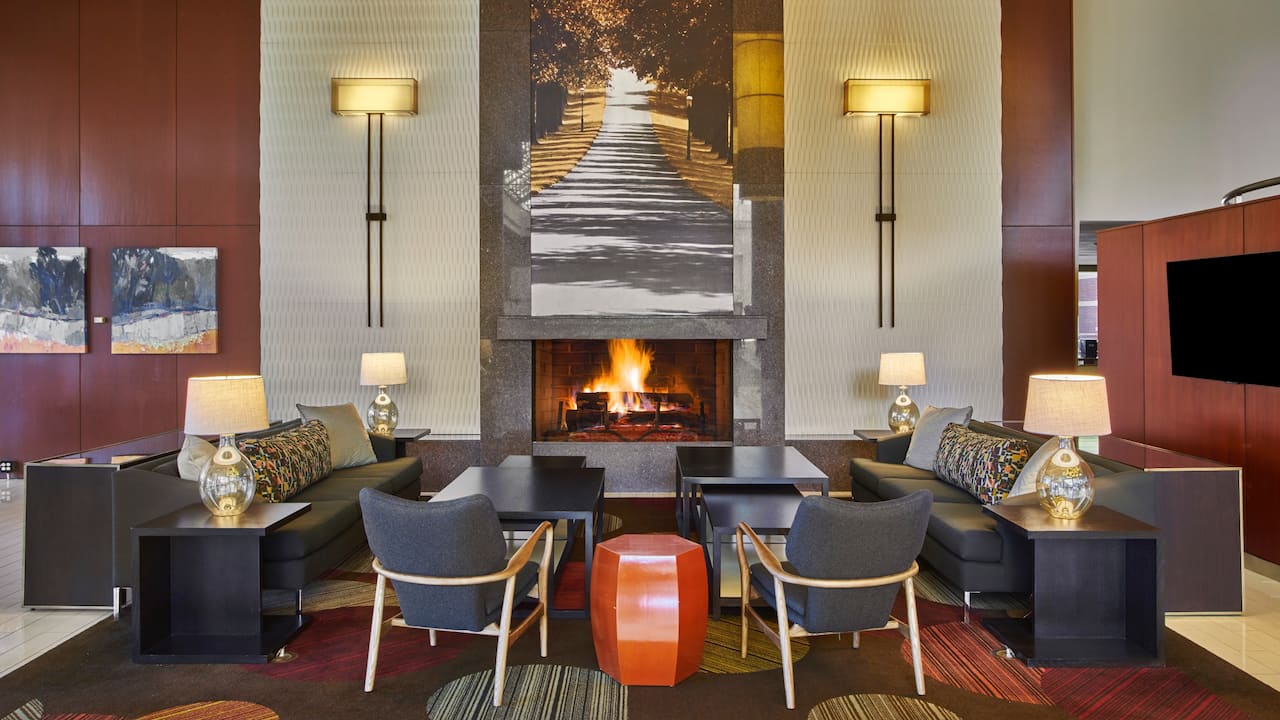 Lobby Fireplace