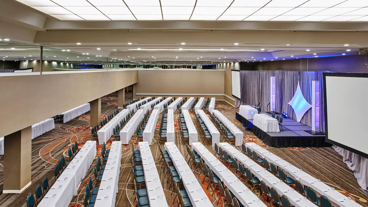 Patterson Ballroom Theatre Setup