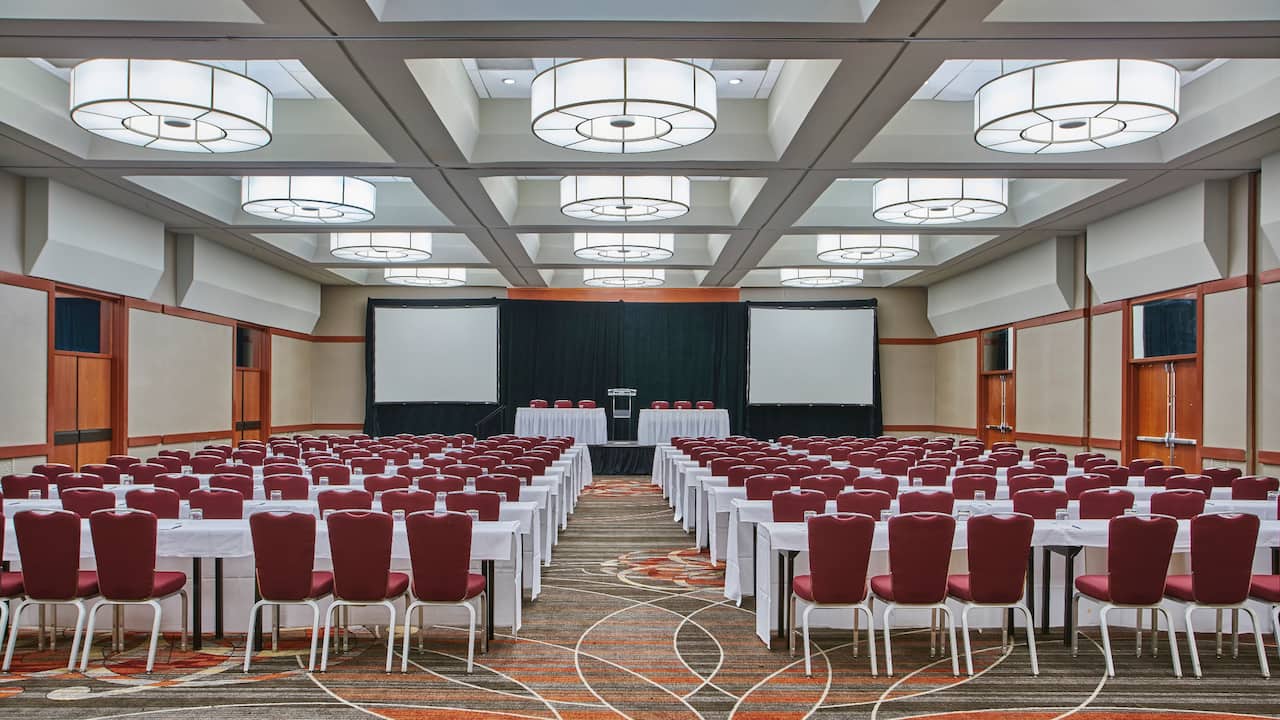 Regency Ballroom Theatre Setup