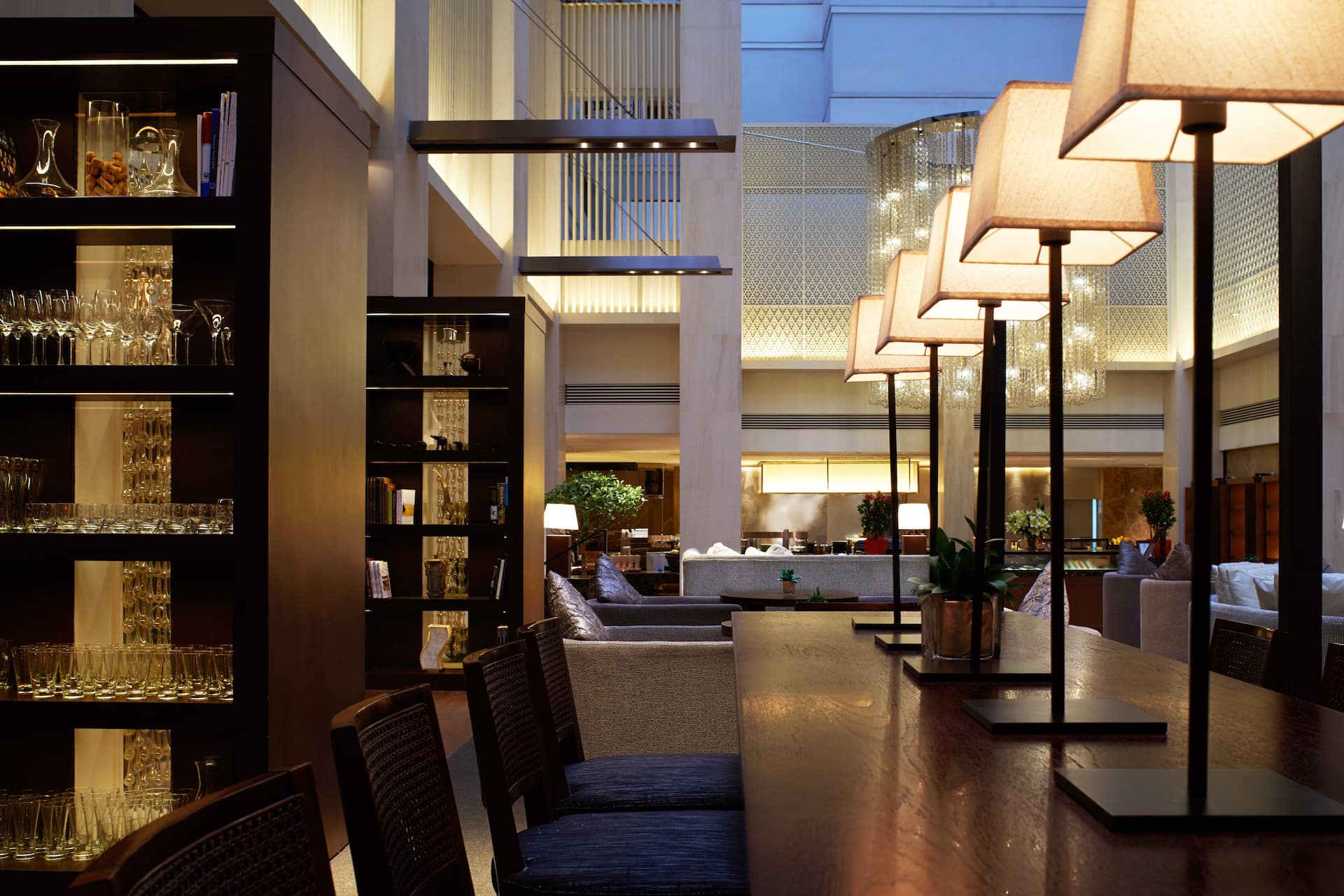 Hyatt Regency Kinabalu The Lounge Long Table
