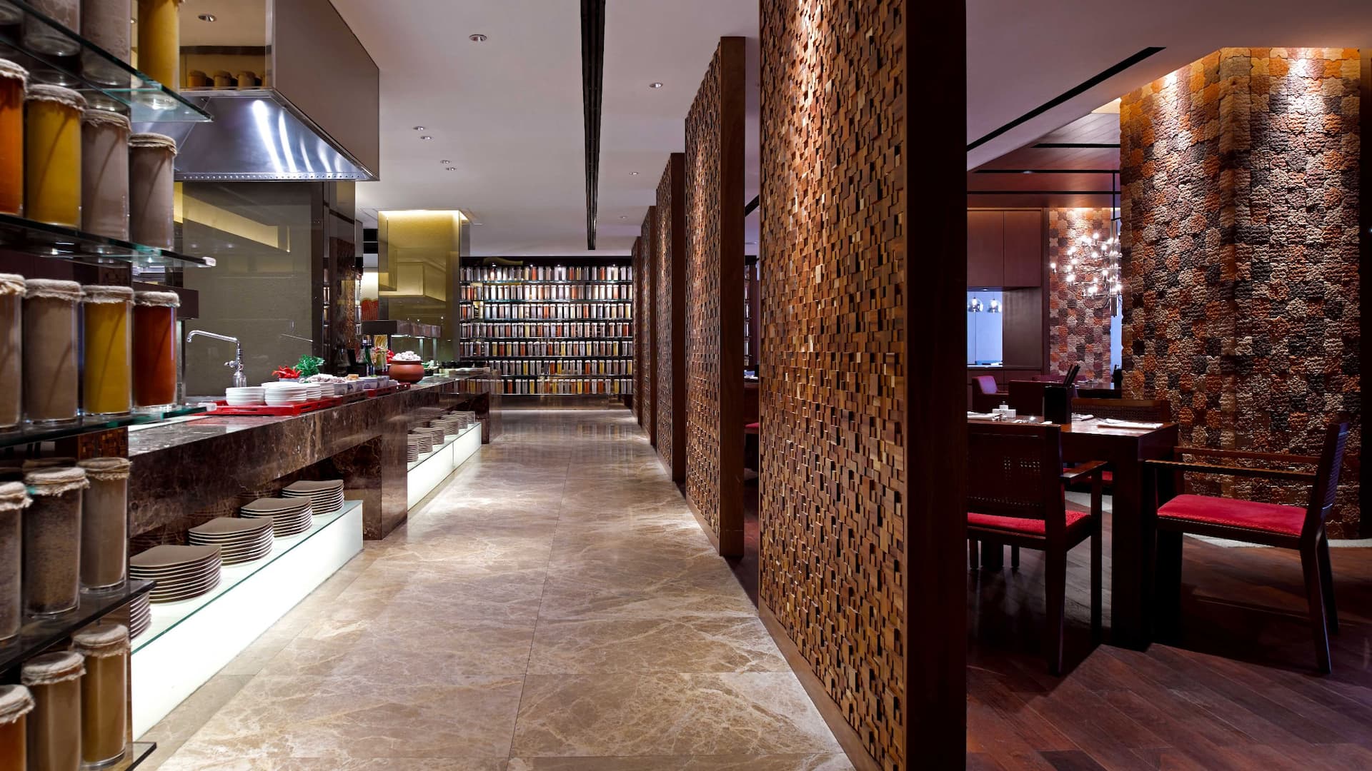 Hyatt Regency Kinabalu Tanjung Ria Kitchen Seating Area