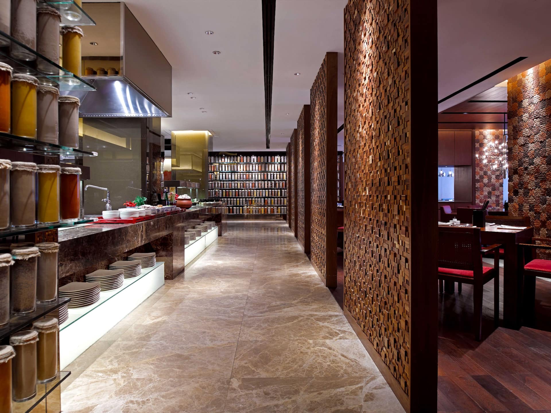 Hyatt Regency Kinabalu Tanjung Ria Kitchen Seating Area