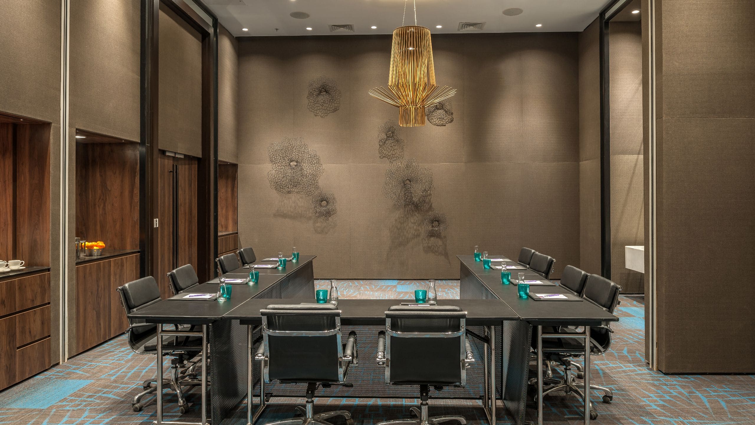 Hyatt Centric Candolim Goa Meeting Place U shape Table Setup