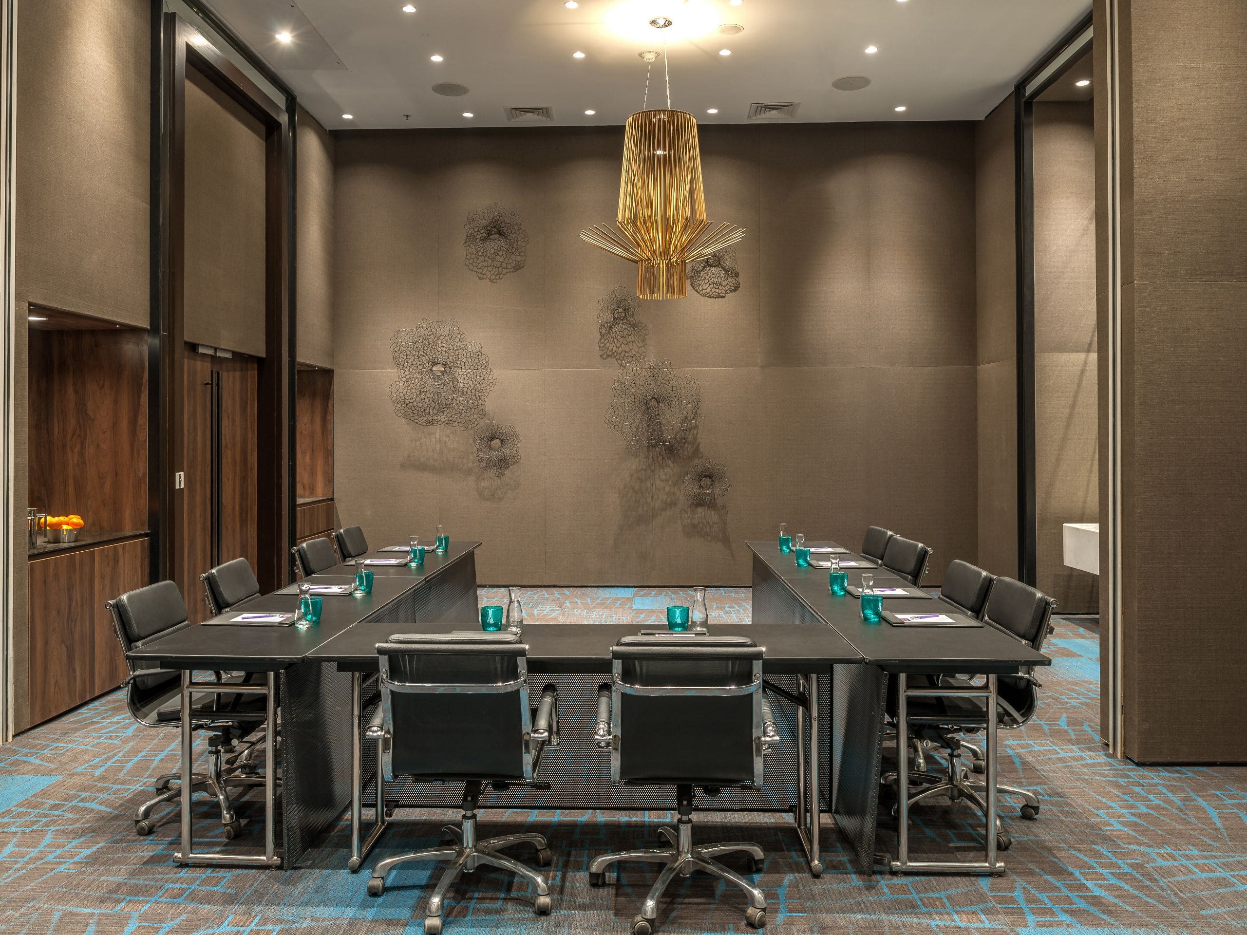 Hyatt Centric Candolim Goa Meeting Place U shape Table Setup