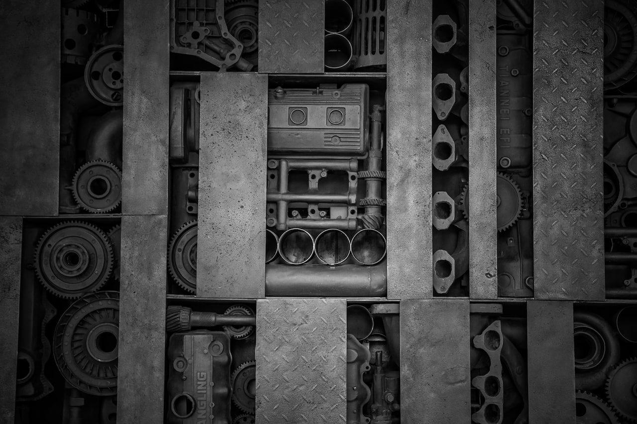 The Roof Bar Steampunk Style Wall