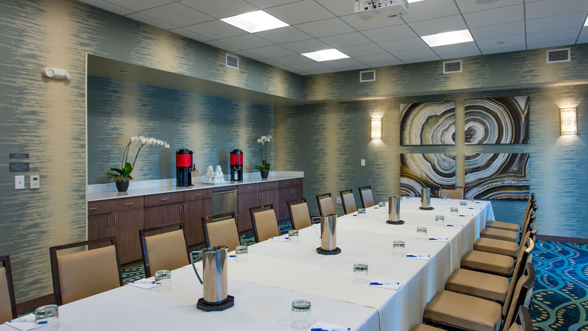 Meeting room inside Hyatt House Naples