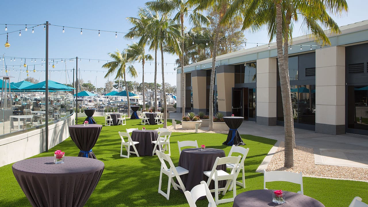 Outdoor Marina Meeting Venue at Manchester Grand Hyatt San Diego