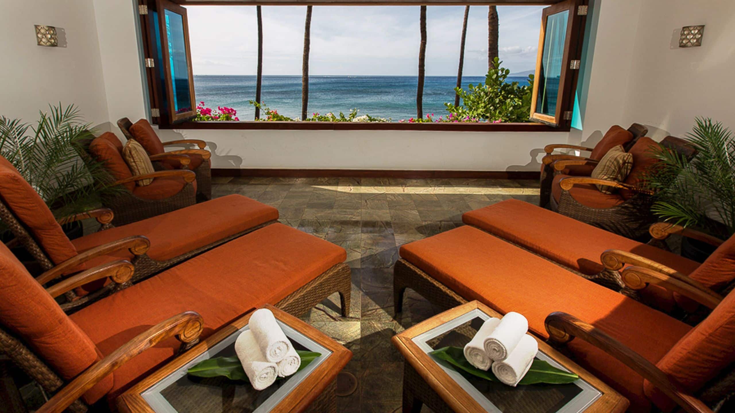 Hyatt Regency Maui Resort and Spa Kamahao Spa Relaxation Lounge