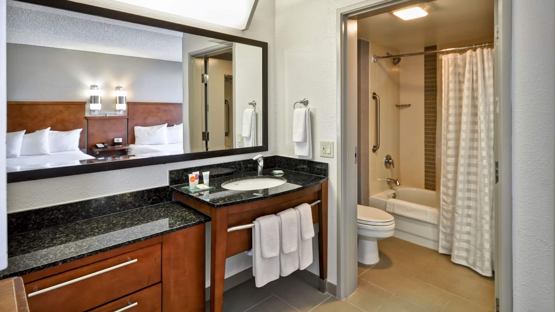 4 of 4 Hyatt Place Las Vegas Double Bathroom