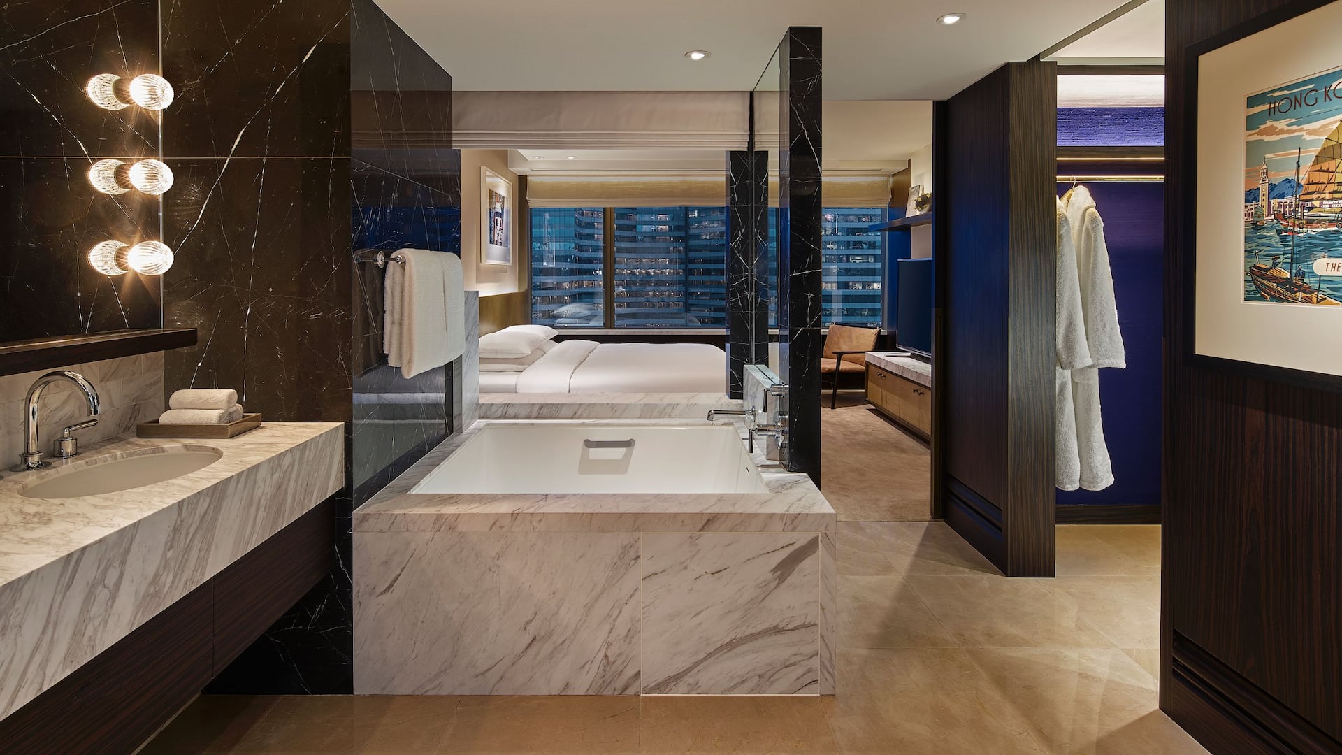 2 de 4 Diplomat Suite Bathroom at Grand Hyatt Hong Kong