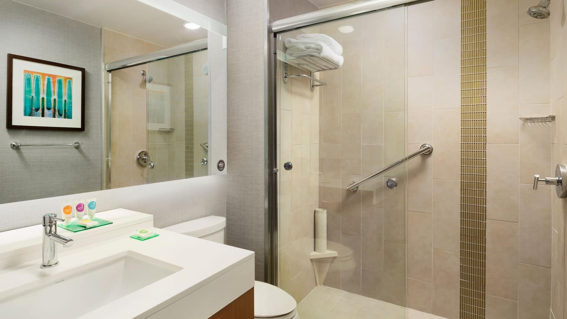 6 of 7 Hyatt Place Lubbock Shower