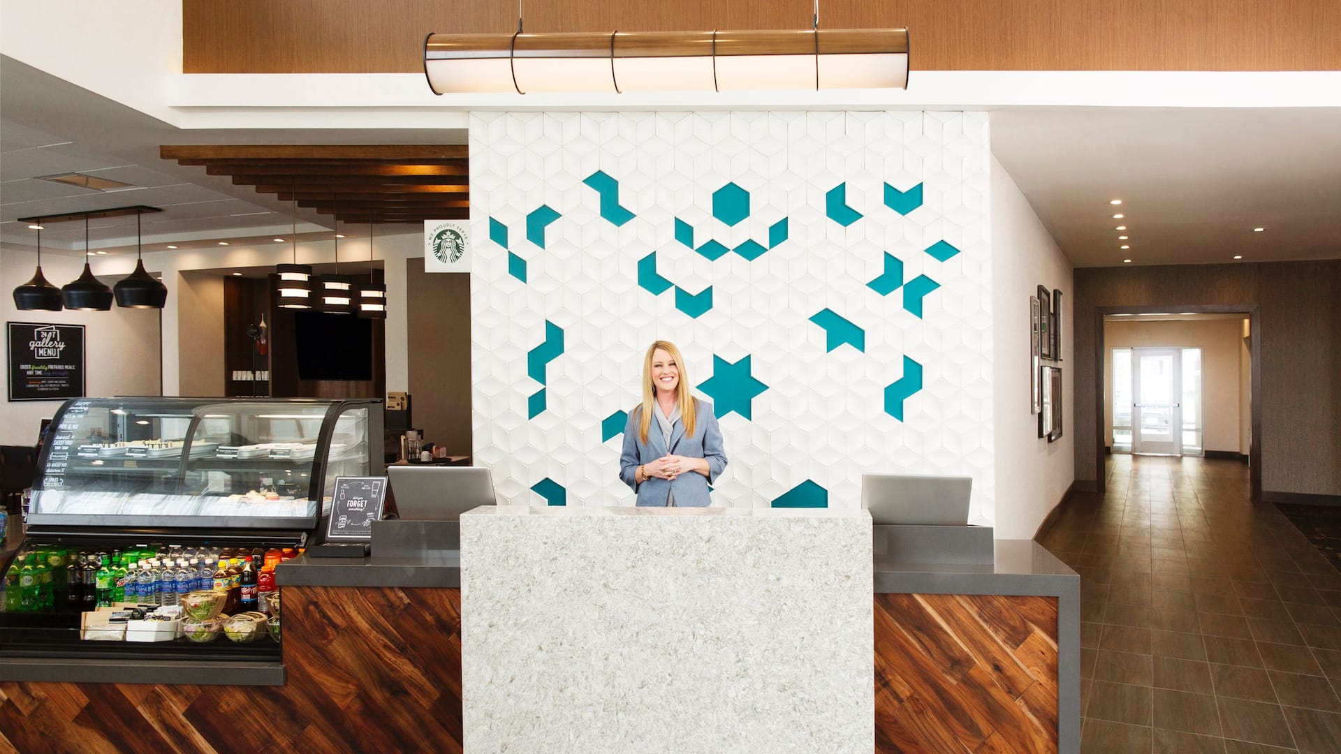 Hyatt Place Lubbock Front Desk with Hostess