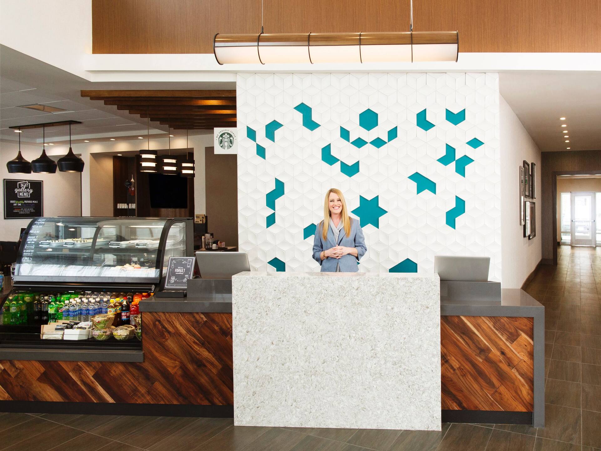 Hyatt Place Lubbock Front Desk with Hostess